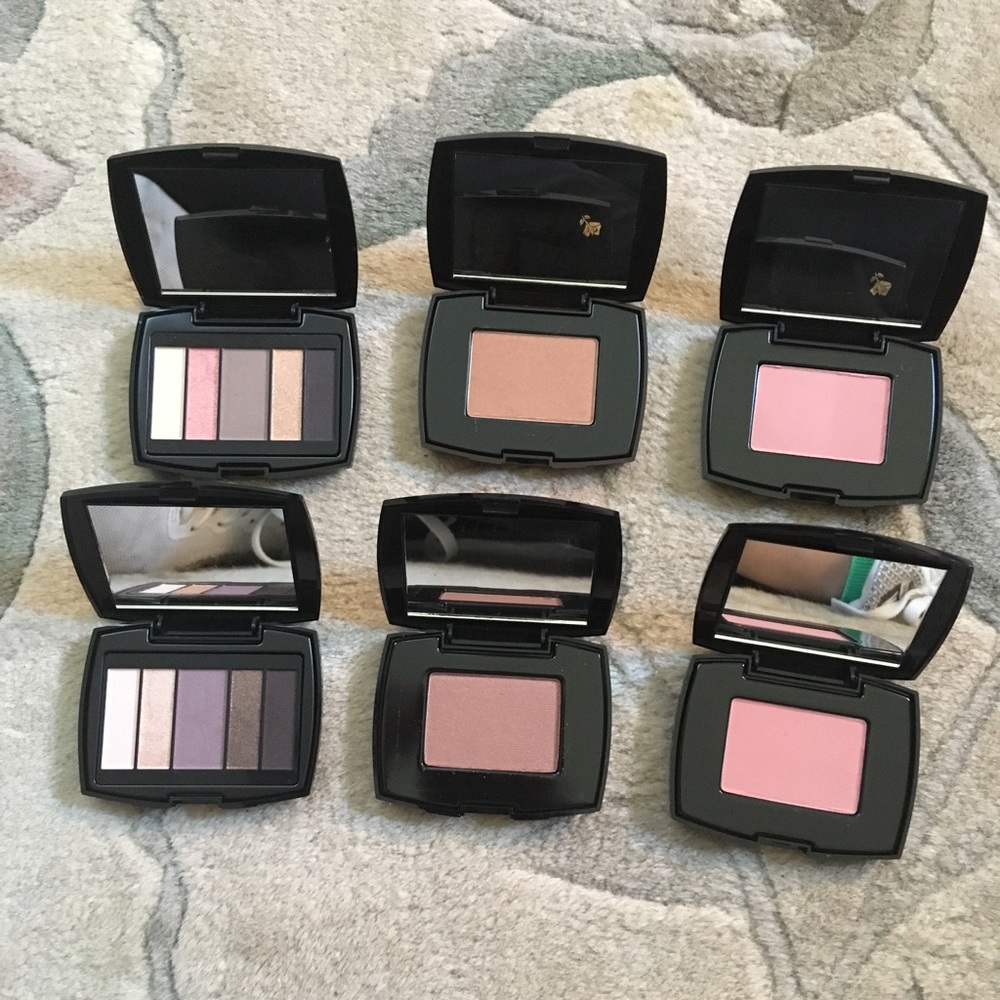 Lancôme eye shadows and blushes